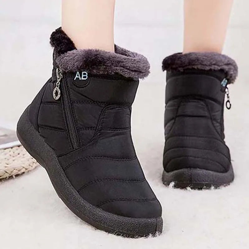 Bota De Neve Unissex Material Resistente De Qualidade