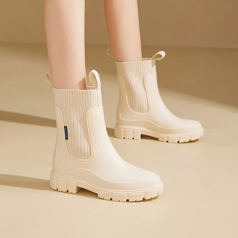 Bota Feminina Moda Inverno Tendência