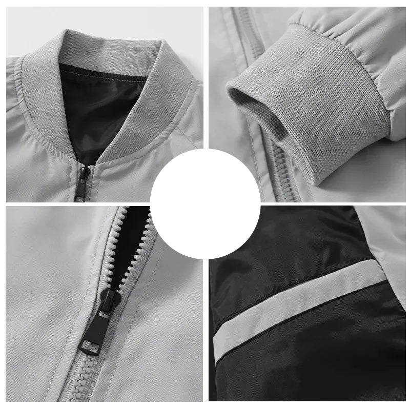 Jaqueta Masculina Moda Inverno Com Elástico