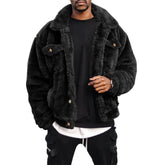 Jaqueta Masculina Felpuda Material De Qualidade Moda Inverno