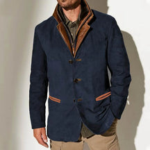 Jaqueta Masculina Casual De Luxo Moda Inverno De Qualidade
