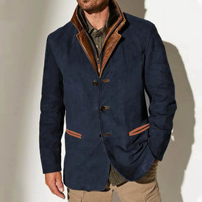Jaqueta Masculina Casual De Luxo Moda Inverno De Qualidade