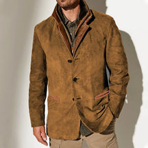 Jaqueta Masculina Casual De Luxo Moda Inverno De Qualidade