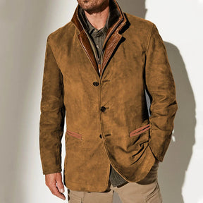 Jaqueta Masculina Casual De Luxo Moda Inverno De Qualidade