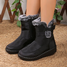 Bota De Inverno Feminina Material Confortável