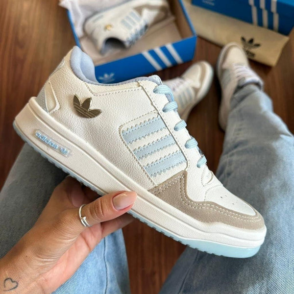 Tênis Adidas Fórum Azul Premium