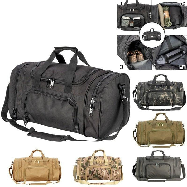 Bolsa Tática Resistente e Impermeável 75L