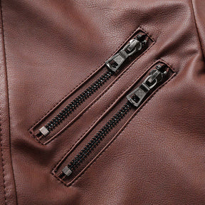 Jaqueta Masculina de Couro Original - (Promoção de Inverno 2025)