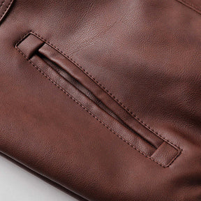 Jaqueta Masculina de Couro Original - (Promoção de Inverno 2025)