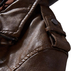 Jaqueta Masculina de Couro Original - (Promoção de Inverno 2025)
