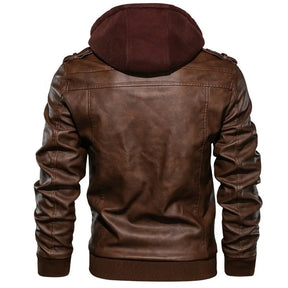 Jaqueta Masculina de Couro Original - (Promoção de Inverno 2025)