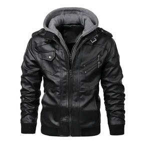 Jaqueta Masculina de Couro Original - (Promoção de Inverno 2025)