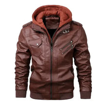 Jaqueta Masculina de Couro Original - (Promoção de Inverno 2025)