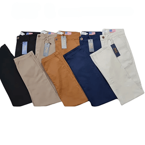 Kit 5 Calças Casuais - Cores Mistas