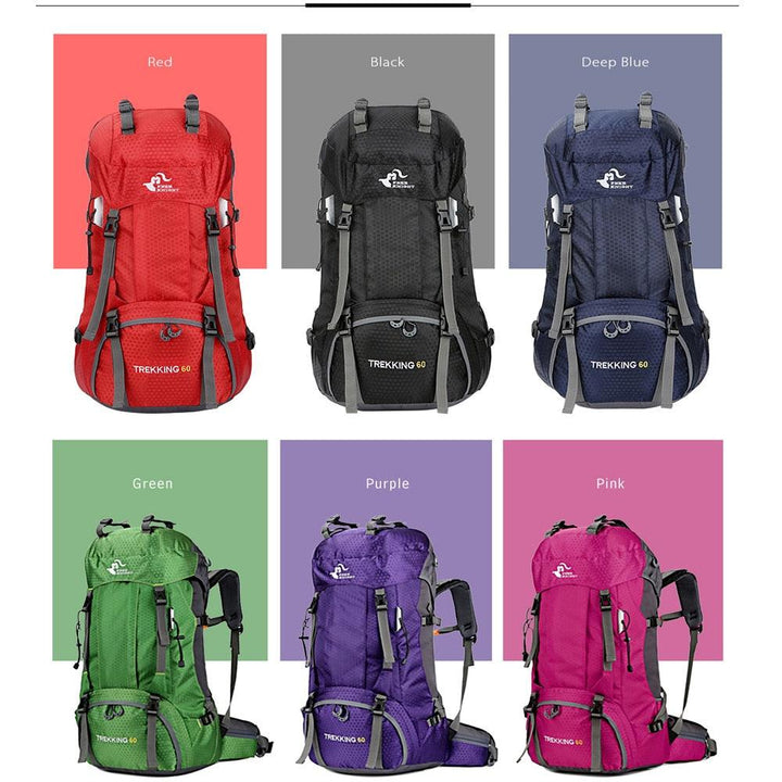 Mochila 60L Grande Camping À prova d'Água