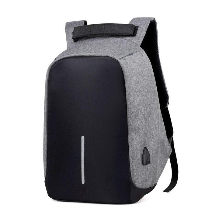 Mochila Antifurto Espaçosa Antifurto com Porta USB