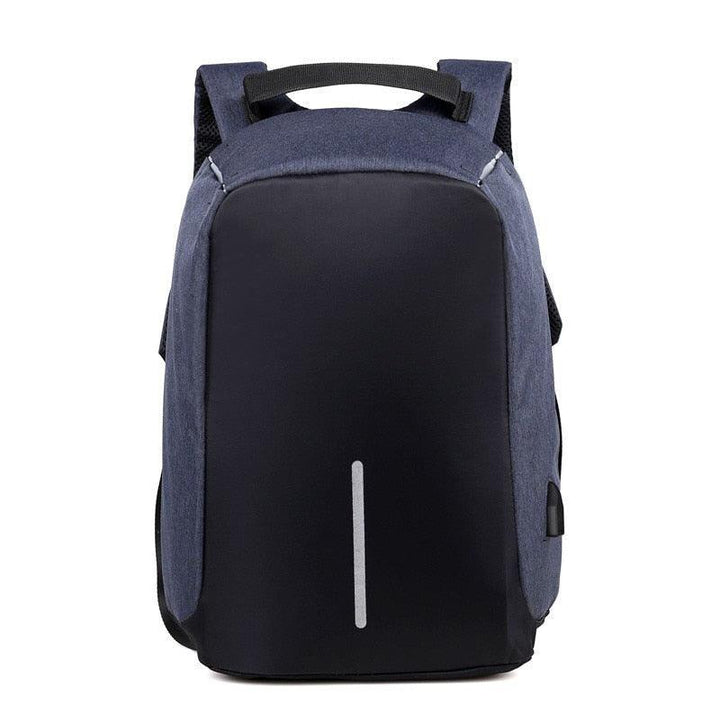 Mochila Antifurto Espaçosa Antifurto com Porta USB