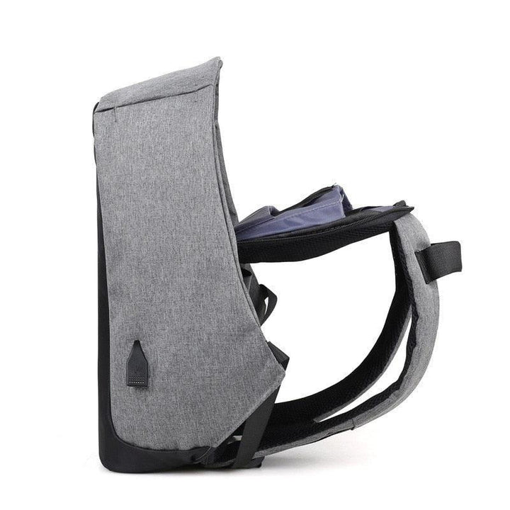 Mochila Antifurto Espaçosa Antifurto com Porta USB
