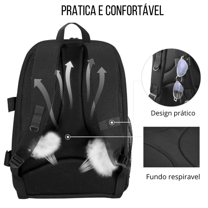 PhotoBag Mochila para Fotógrafo Repartições Customizáveis